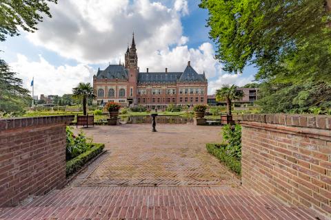 View of the Peace Palace