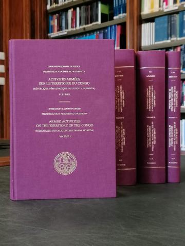 the four volumes of I.C.J. Pleadings, Armed Activities on the Territory of the Congo (Democratic Republic of the Congo v. Uganda) 