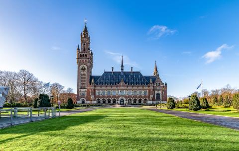 View of the Peace Palace